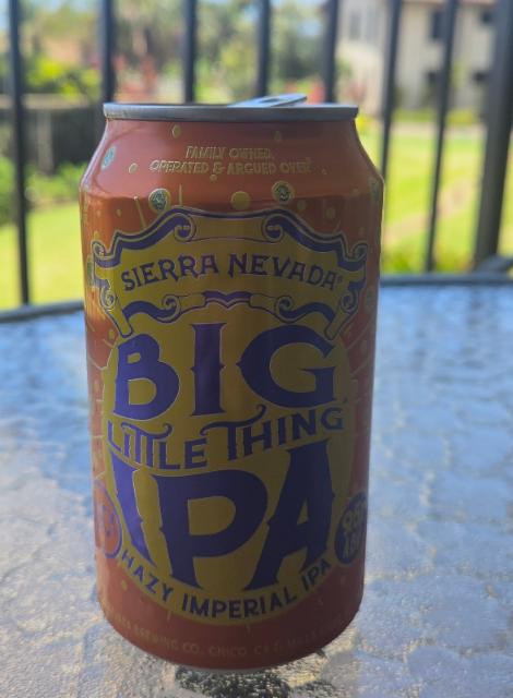Big Little Thing Juicy IPA 9.5%, Sierra Nevada Brewing Company, United States