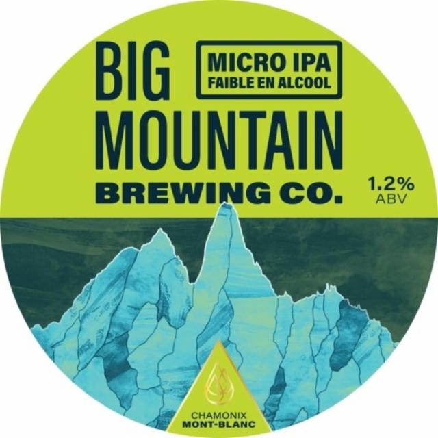 Big Mountain Micro IPA 1.2%, Big Mountain Brewing Co., France