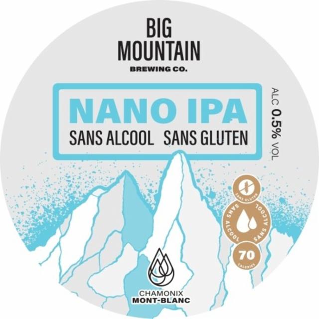 Big Mountain Nano IPA 0.5%, Big Mountain Brewing Co., France