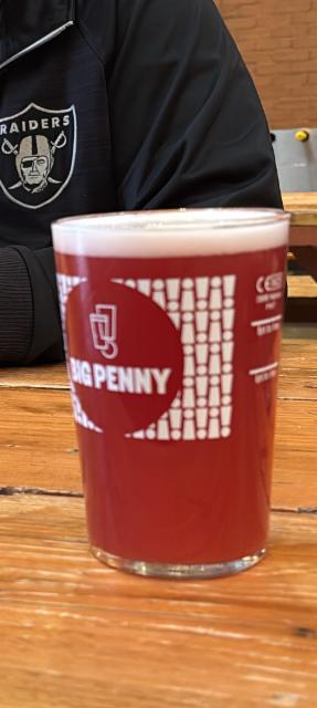 Big Penny Raspberry Sour, Big Penny Beer