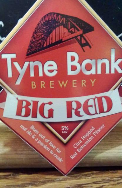 Big Red 5.0%, Tyne Bank Brewery, England