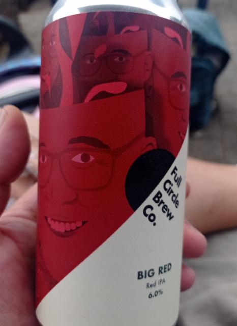 big red 6.0%, Full Circle Brew Co., England