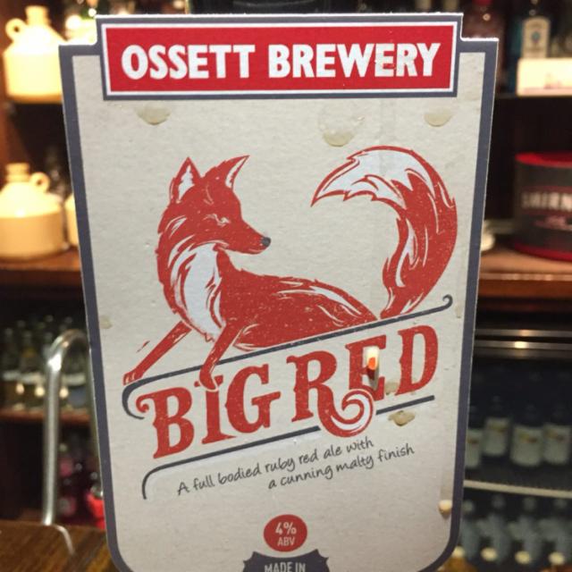 Big Red 4.0%, Ossett Brewery, England