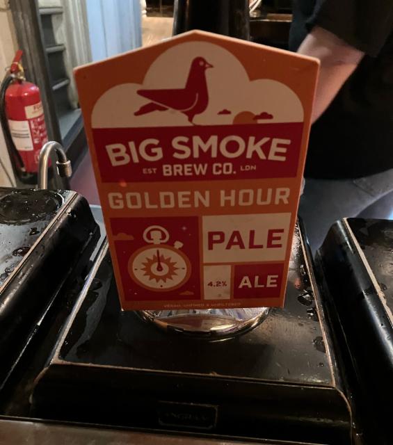 Big Smoke Golden Hour 4.2%, Big Smoke Brew Co., England