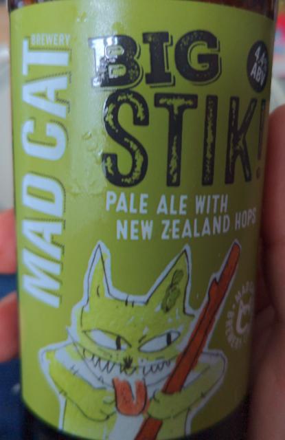 Big Stik! 4.4%, Mad Cat Brewery, England