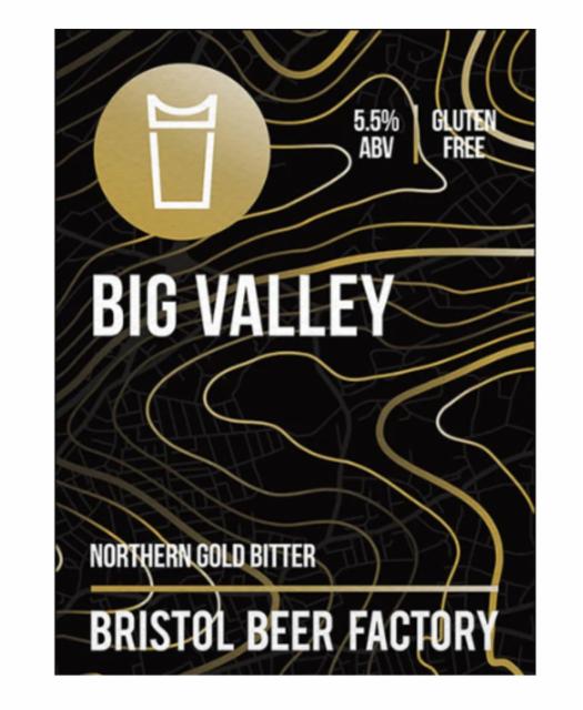Big Valley 5.5%, Bristol Beer Factory, England