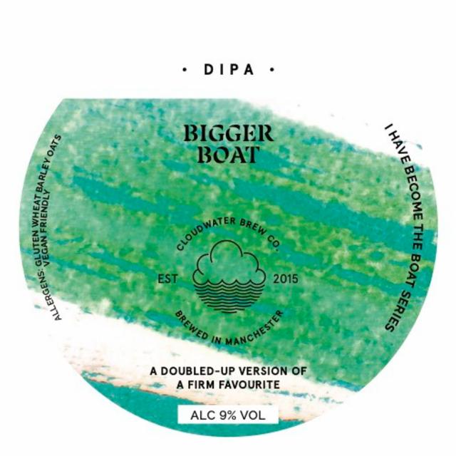 Bigger Boat 9.0%, Cloudwater Brew Co., England