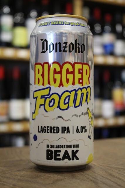 bigger foam 6.0%, Donzoko Brewing, Scotland