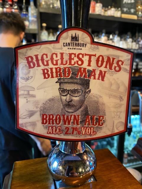 Bigglestons Bird Man 2.7%, Canterbury Brewers, England