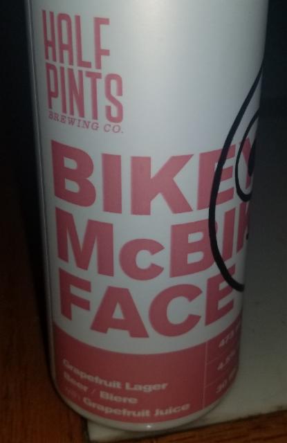 Bikey McBike Face 4.5%, Half Pints Brewing Co, Canada