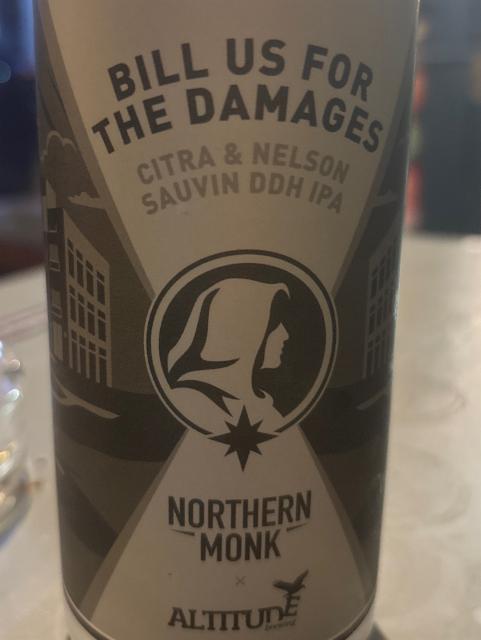 Bill Us For The Damages 6.5%, Northern Monk Brew Co., England