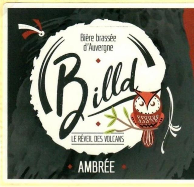 Billd Ambrée 5.5%, Brasserie Billd - Le Réveil Des Volcans (Auvernhata), France