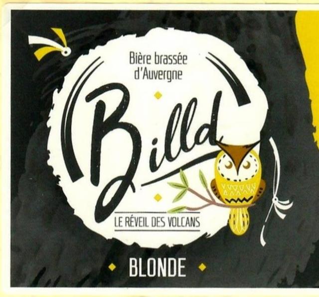 Billd Blonde 5.3%, Brasserie Billd - Le Réveil Des Volcans (Auvernhata), France