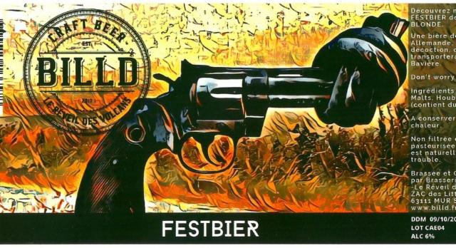 Billd Festbier 6.0%, Brasserie Billd - Le Réveil Des Volcans (Auvernhata), France