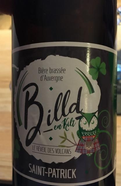 Billd Saint Patrick 7.5%, Brasserie Billd - Le Réveil Des Volcans (Auvernhata), France