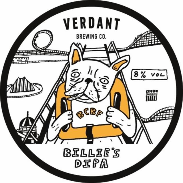 Billie's DIPA 8.0%, Verdant Brewing Co., England