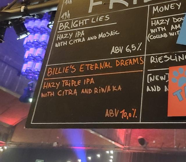 Billie's Eternal Dream 10.0%, Brew Your Mind, Hungary