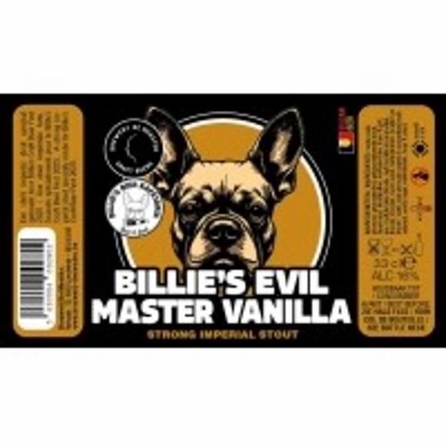 Billie's Evil Master Vanilla 16.0%, Brewery De Meester, Belgium
