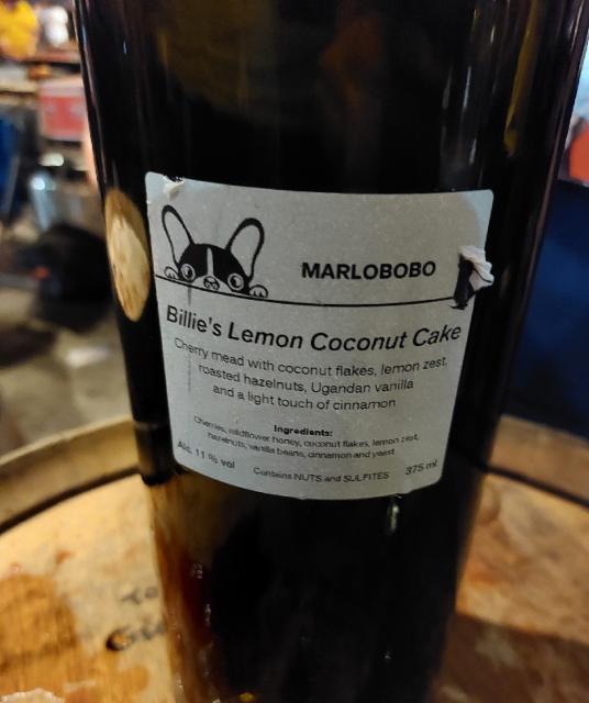 Billie's Lemon Coconut Cake 11.0%, Marlobobo, Norway