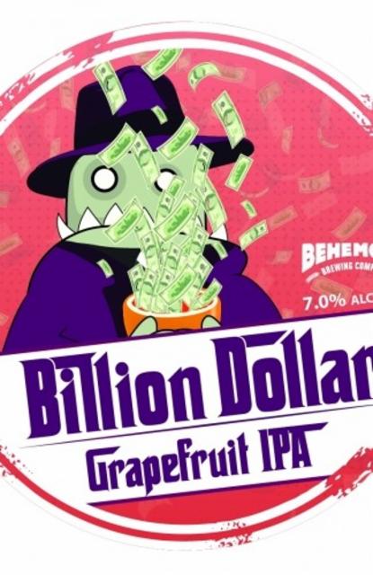 Billion Dollar 7.0%, Behemoth Brewing Company, New Zealand