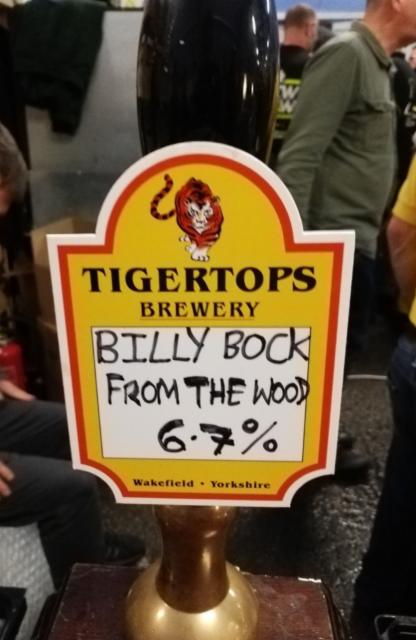 Billy Bock From The Wood 6.7%, Tigertops Brewery, England