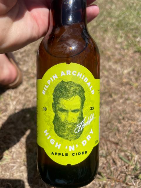 Bilpin Archibald High 'n' Dry 6.8%, Bilpin Cider Company, Australia