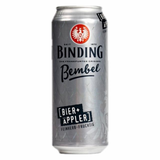 Binding Bembler (Bier + Äppler) 4.3%, Binding-Brauerei (Oetker Group), Germany