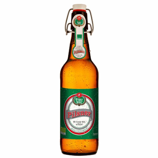 Binger Lammbräu Bioland Pilsner 4.8%, Schussenrieder Brauerei Ott GmbH & Co KG, Germany