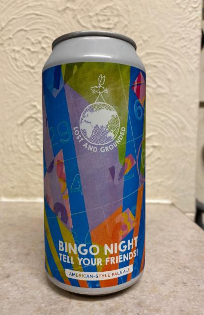 Bingo Night Tell Your Friends 5.6%, Lost and Grounded Brewers, England