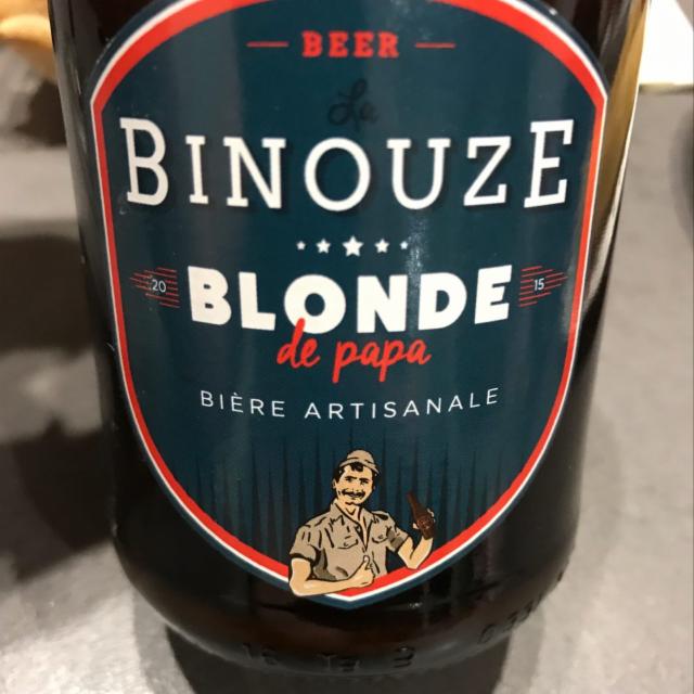 La Binouze Blonde De Papa, Les Brasseurs Du Sornin