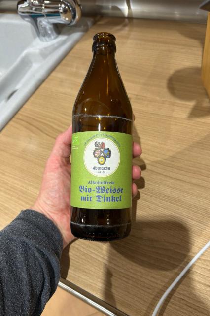 Bio-Weisse mit Dinkel, Brauerei Aldersbacher