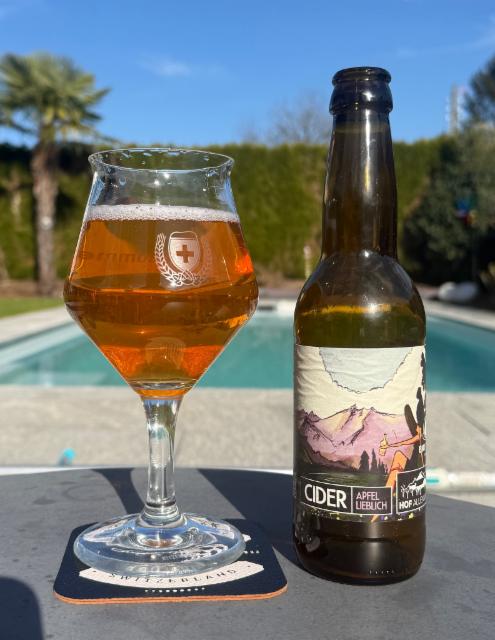 Bio Apfel Cider Lieblich 4.5%, Hof Allenwinden, Switzerland