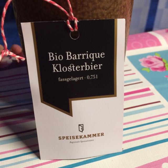 Bio Barrique Klosterbier 5.0%, Klosterbrauerei Weißenohe, Germany