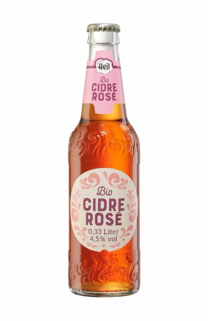 Bio Cidre Rose 4.5%, Kelterei Heil, Germany