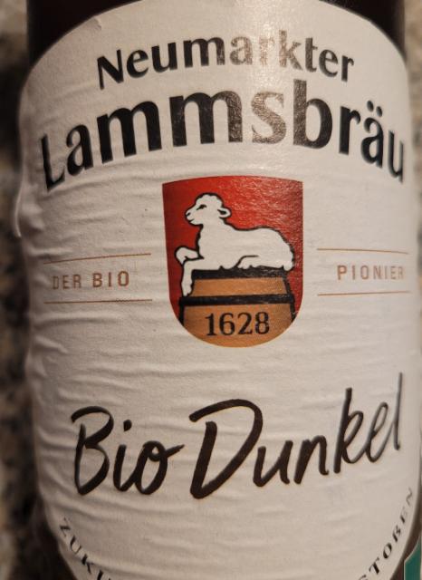Bio Dunkel 5.1%, Neumarkter Lammsbräu, Germany
