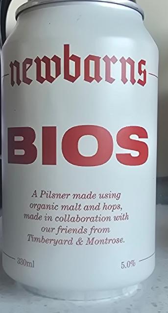 bios 5.0%, Newbarns Brewery, Scotland