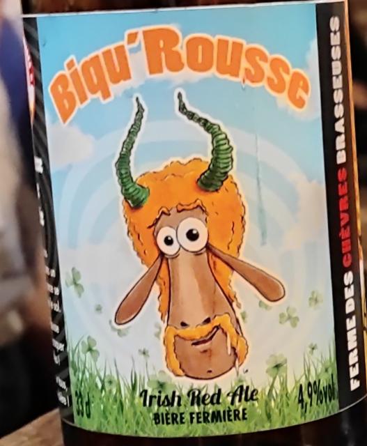 Biqu'Rousse 5.0%, Ferme Des Chèvres Brasseuses, France