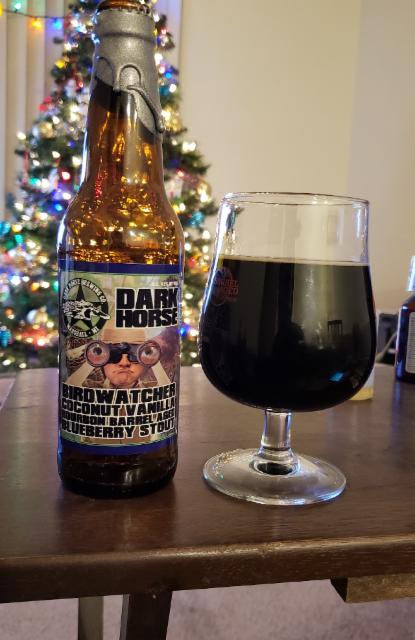 Birdwatcher Coconut Vanilla BBA Blueberry Stout 12.0%, Dark Horse Brewing Company, United States