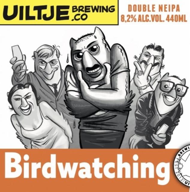 Birdwatching 8.2%, Uiltje Brewing Co, Netherlands