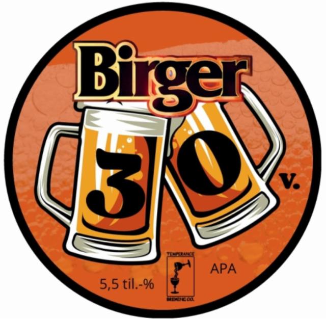 birger 30v 5.5%, Temperance Brewing Co., Finland
