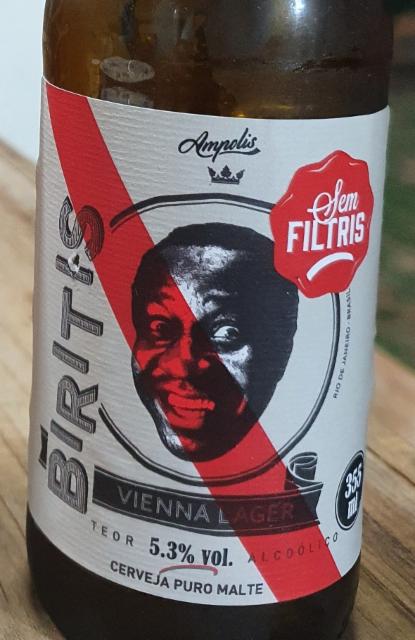 Biritis sem Filtris 5.3%, Brassaria Ampolis, Brazil