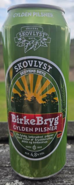 Birkebryg Gylden Pilsner 4.8%, Skovens Bryghus, Denmark
