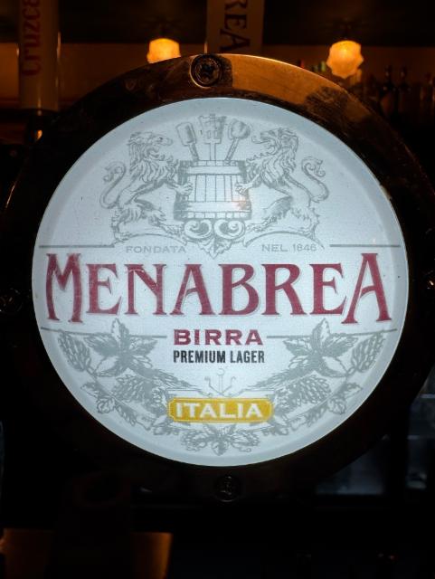 Birra 4.8%, G. Menabrea & Figli, Italy