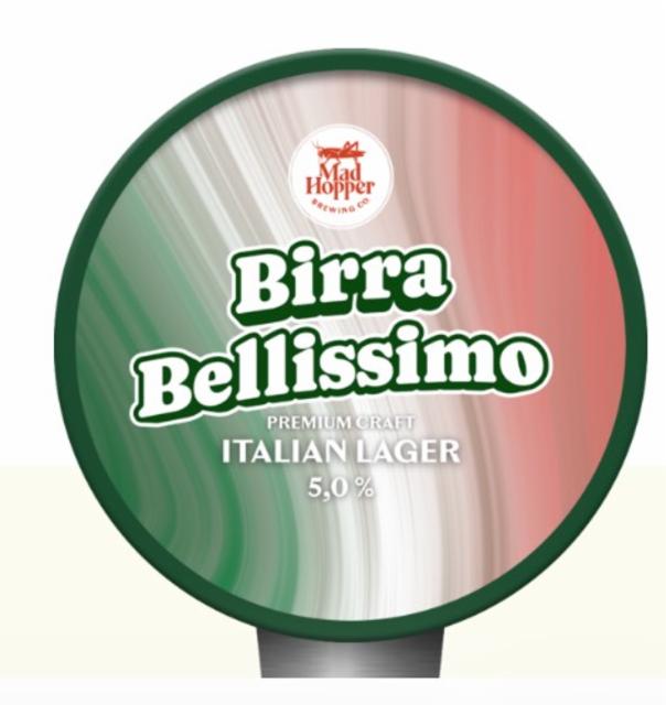 Birra Bellissimo 5.0%, Mad Hopper Brewing Co., Finland