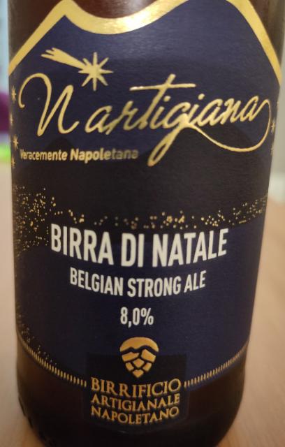 Birra Di Natale 8.0%, Birrifico Artigianale Napoletano, Italy