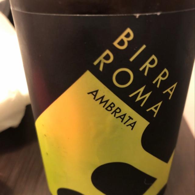 Birra Roma Ambrata 5.5%, Birradamare / Birrificio Ostiense Artigianale, Italy