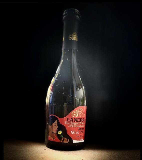 Birra Santa La Nera 8.0%, Serra Santa, Italy