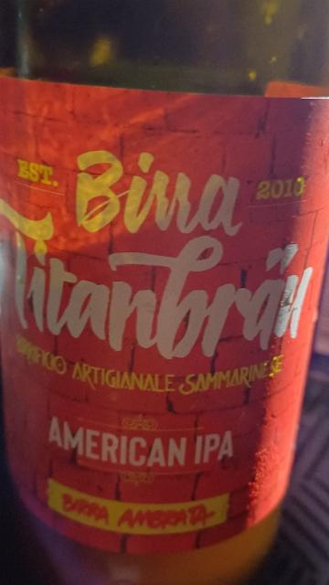 birra titanbräu american ipa, Birrificio Artigianale Sammarinese