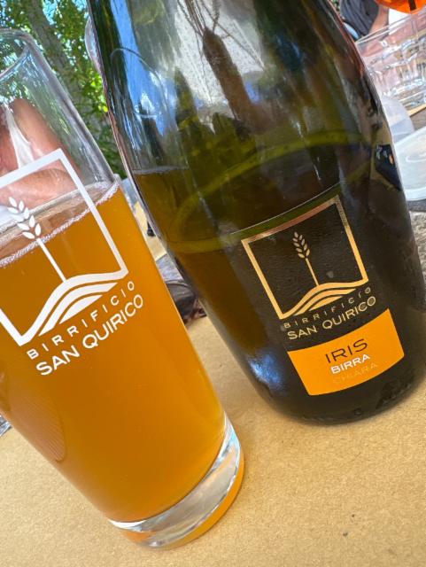 Birrificio san quirico 4.5%, Birra Irias, Italy