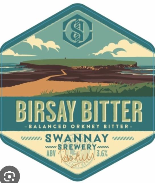 Birsay Bitter 3.6%, Swannay Brewery, Scotland
